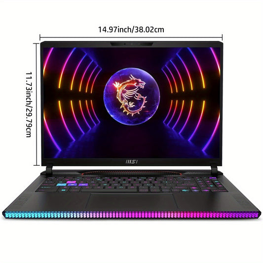 MSI Raider GE68HX Gaming Laptop, 16" 144Hz FHD Display, Intel Core i9-14900HX, NVIDIA GeForce RTX 4070, 32GB DDR5 RAM, 1TB SSD, RGB Backlit, Wi-Fi 7, Windows 11 Home