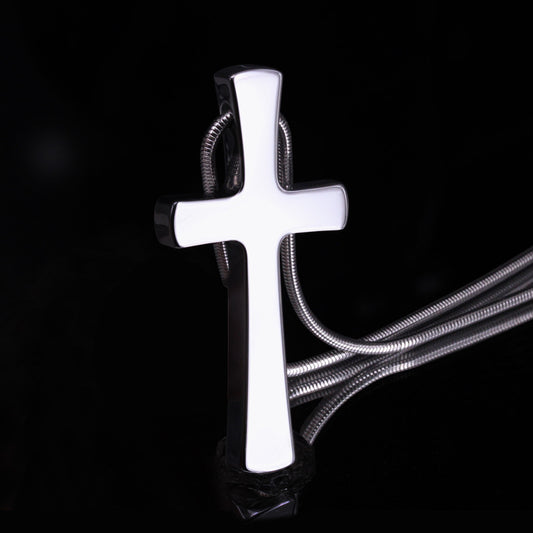Cross necklace male clavicle chain